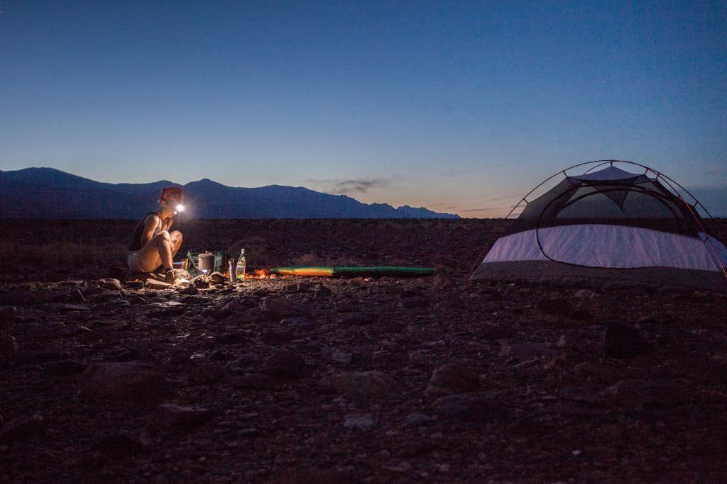 Practice setting up your tent